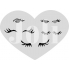 Schminkstencil Unicorn set