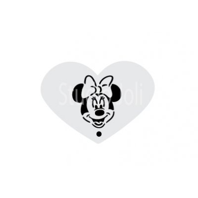 Schminkstencil mini - Mini mouse